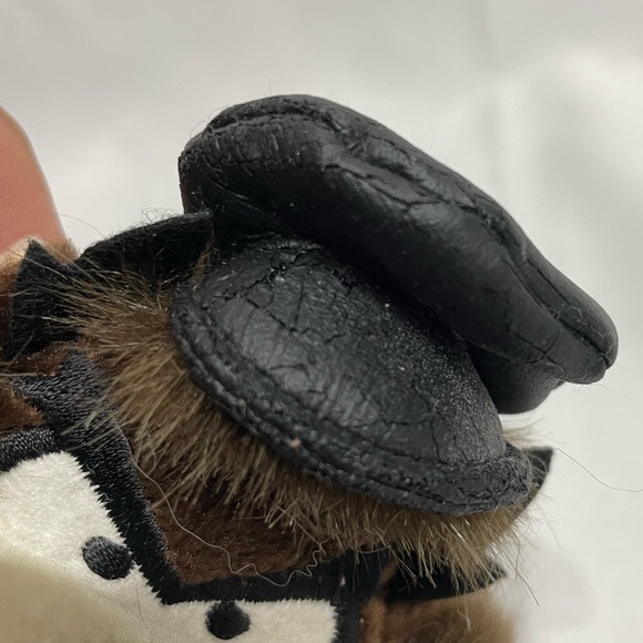 Warner Bros. 9” Taz Motorcycle Biker Beanie Plush Tazmanian Devil Looney Tunes - Picture 4 of 10